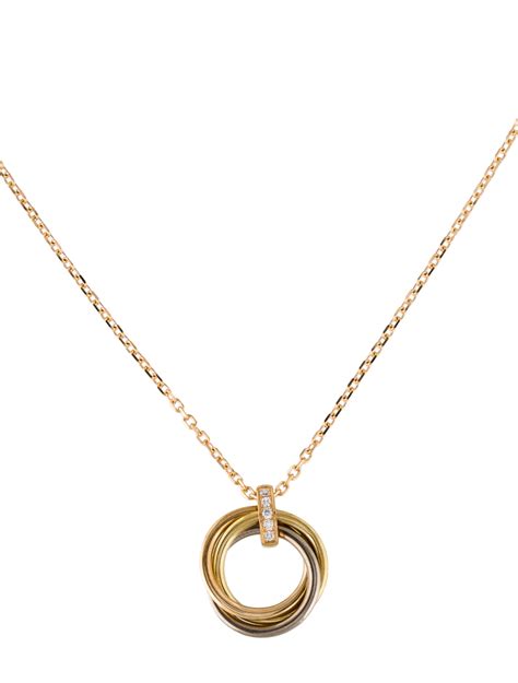 cartier trinity necklace|cartier trinity necklace meaning.